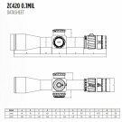 Zero Compromise Optic ZC420 - 4-20x50mm thumbnail