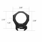 Arken Optics Halo 34mm kikkertringer  thumbnail