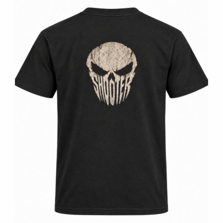 t-skjorte - shooter skull